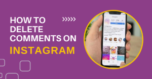 how to delete comments on instagram